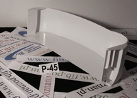 PÓŁKA DRZWI-BUTELKI BIAŁA